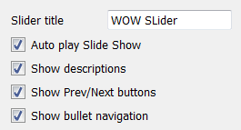 First tab : Html Gallery